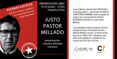 Presentación del libro ESCENAS LOCALES en Valparaíso (Chile)