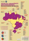  Mapa de artistas, curadoras y educadoras de arte racializadas en Brasil (versión 1.0 – mayo 2021)